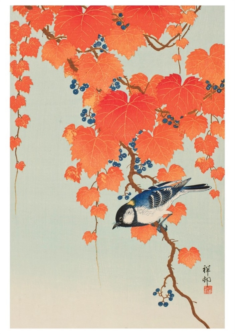 Picture of Japanese Bunting Notecard