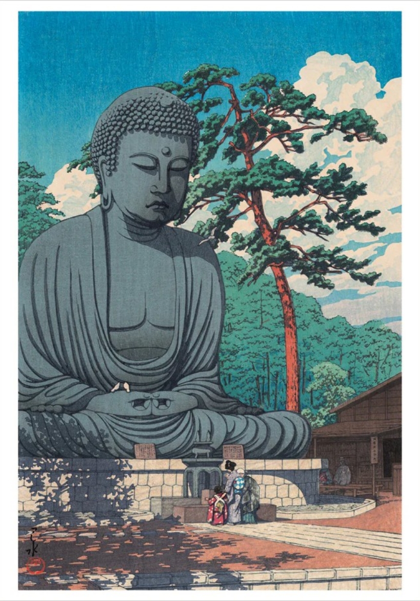 Picture of The Great Buddha, Kamakura Notecard