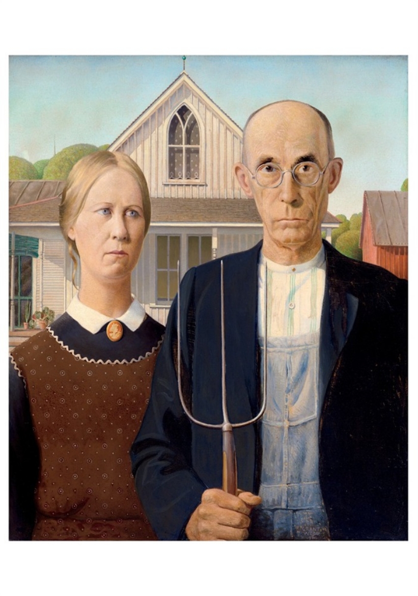 Picture of American Gothic Notecard