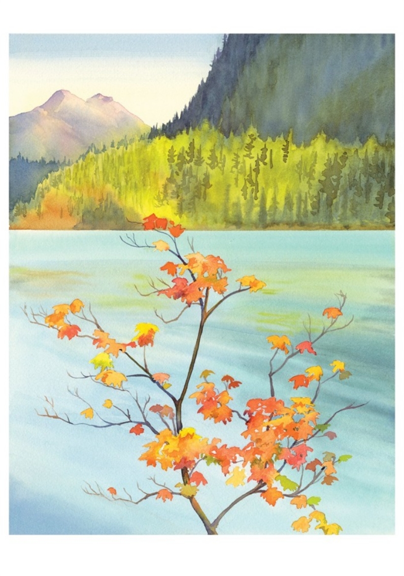Picture of Vine Maple Notecard
