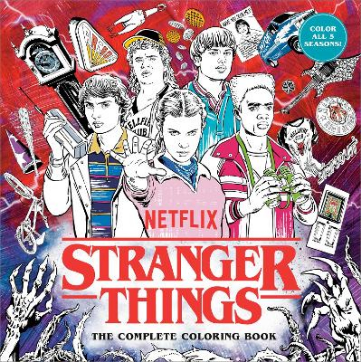 Picture of Stranger Things: The Complete Coloring Book (Color All Five Seasons!)