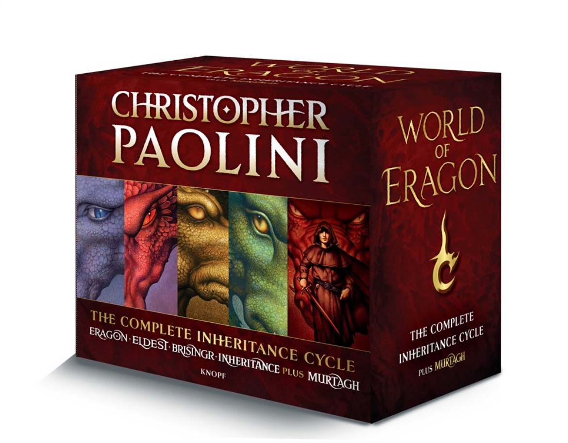 Picture of World of Eragon 5-Book Paperback Boxed Set: Eragon; Eldest; Brisingr; Inheritance; Murtagh