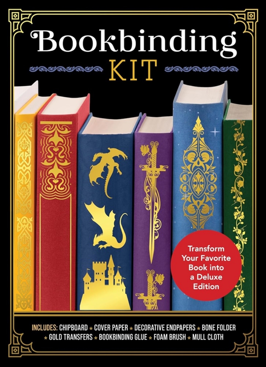 Picture of Bookbinding Kit: Transform Your Favorite Book into a Deluxe Edition