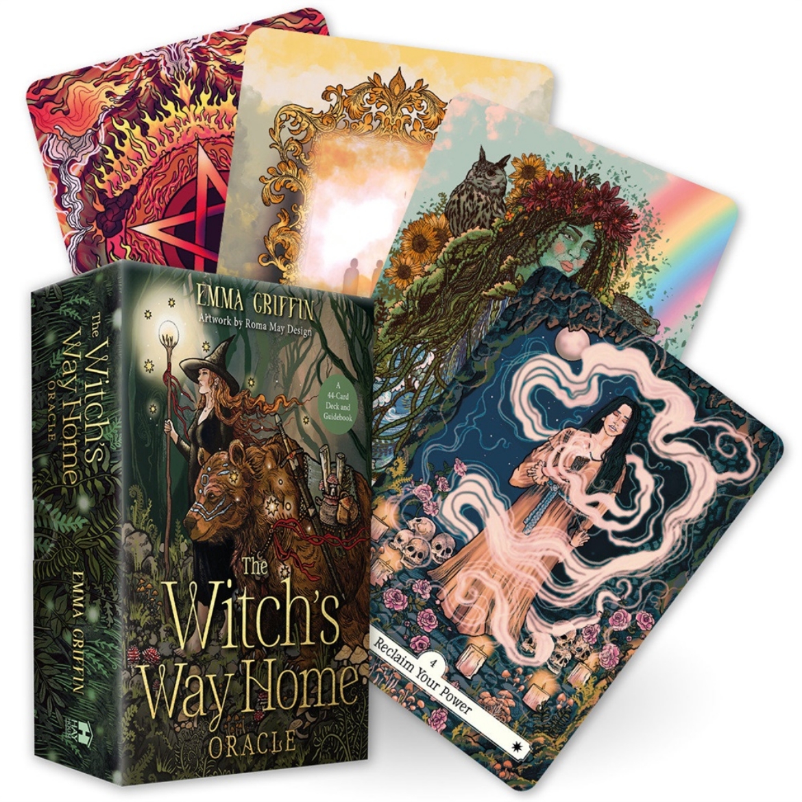 Picture of The Witch's Way Home Oracle: A 44-Card Deck and Guidebook