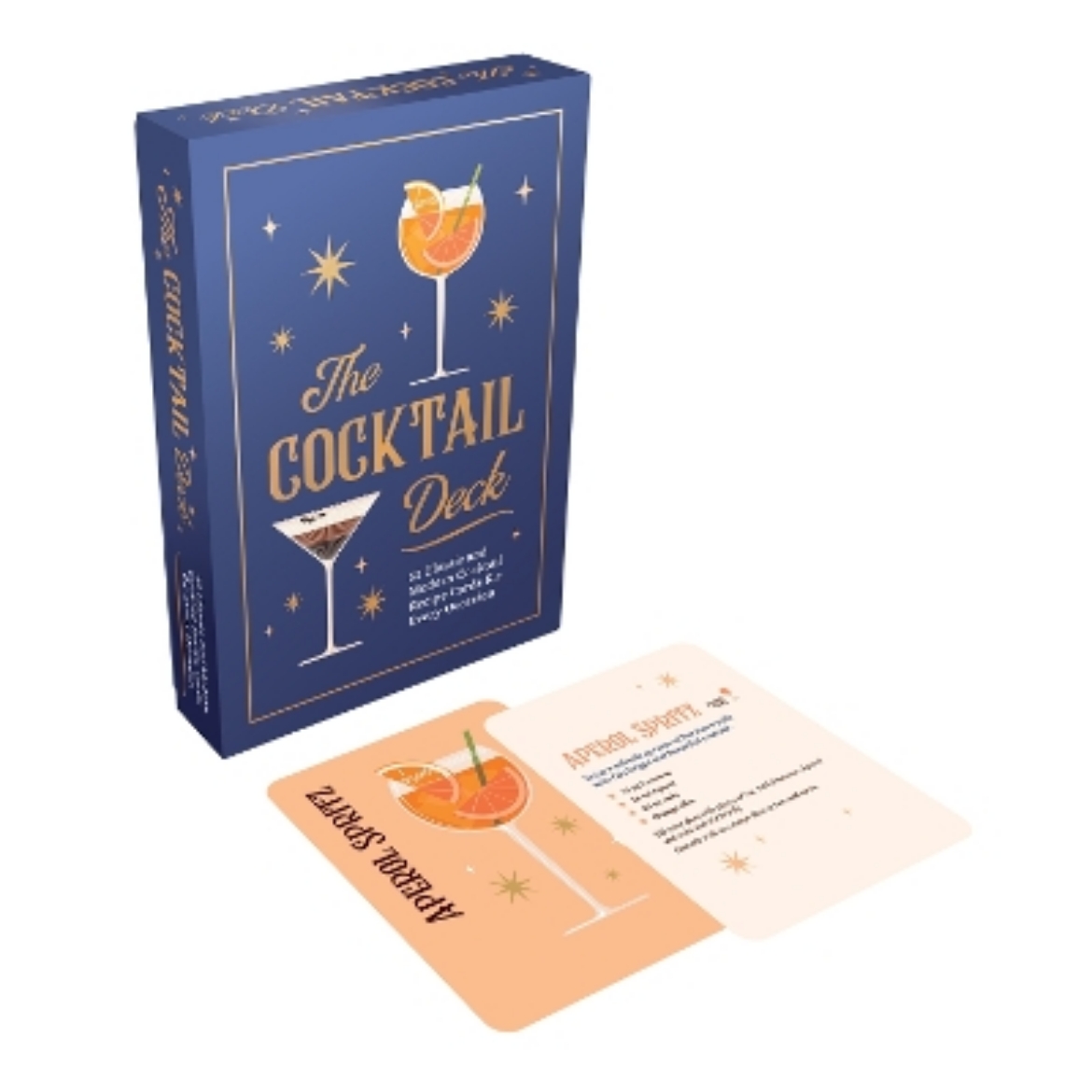 Picture of The Cocktail Deck: 52 Classic and Modern Cocktail Recipe Cards for Every Occasion