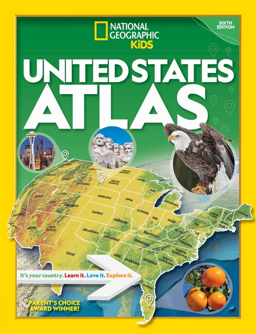 Picture of National Geographic Kids U.S. Atlas 2020, 6th Edition