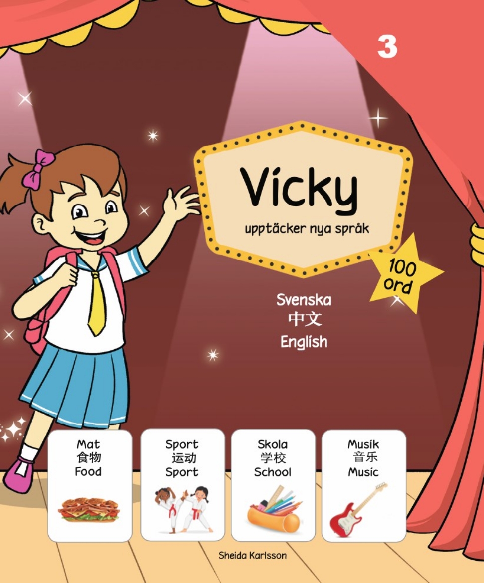 Picture of Vicky upptäcker nya språk 3: Kinesiska