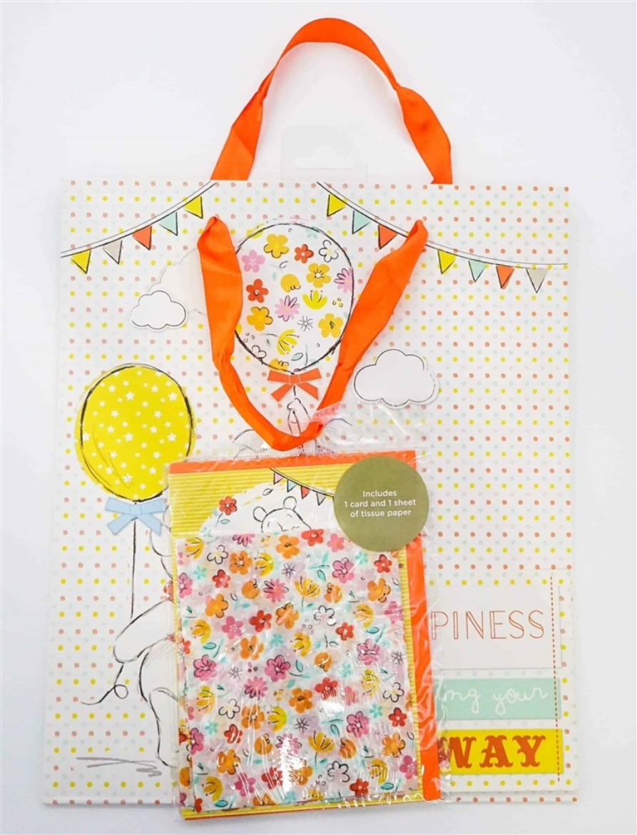 Picture of Winnie the Pooh Gift Bag inc card