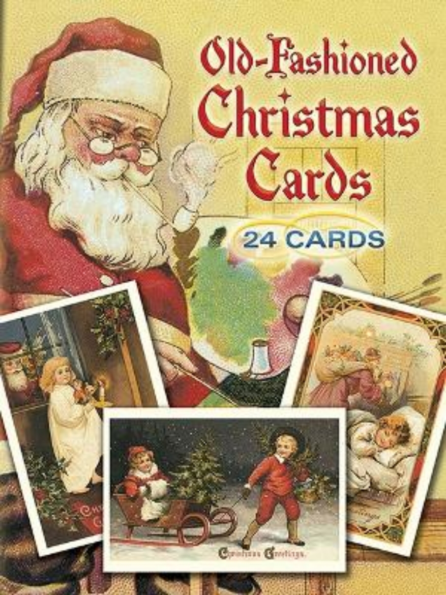 Picture of Old-Fashioned Christmas Postcards