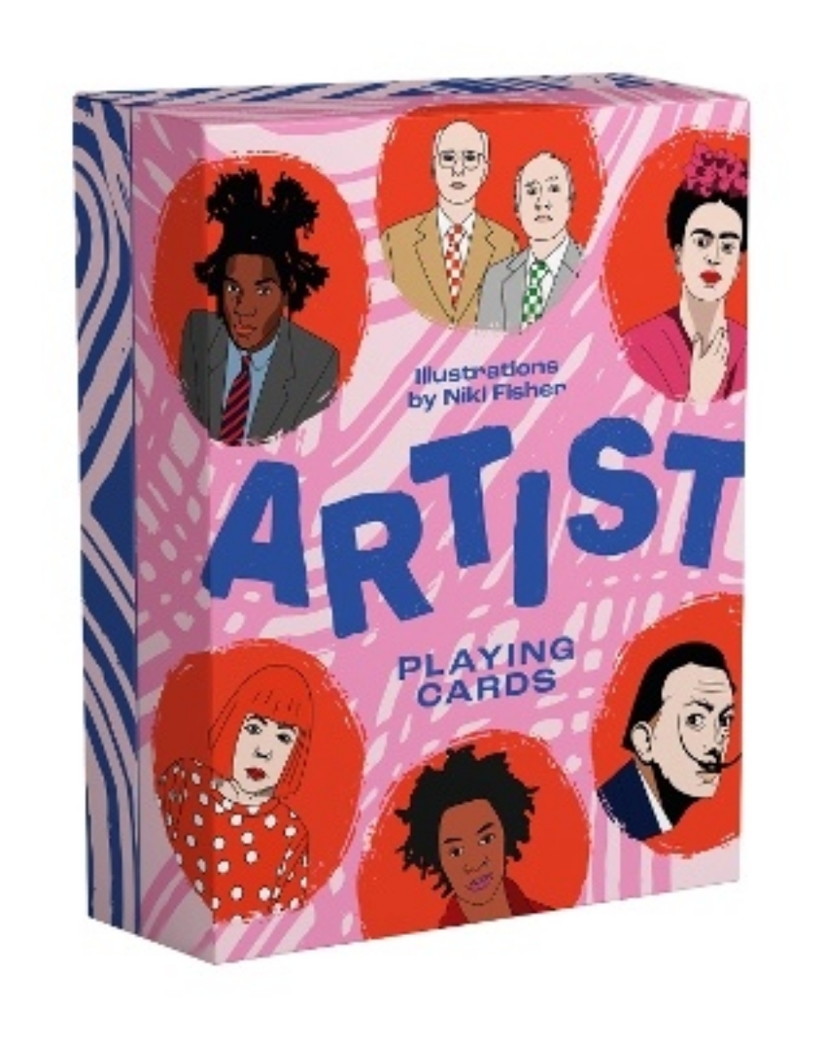 Picture of Artist Playing Cards