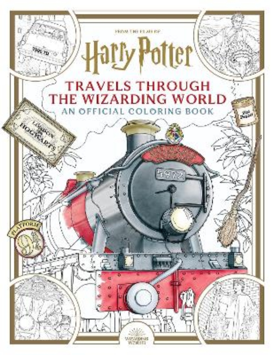 Picture of Harry Potter: Travels Through the Wizarding World: An Official Coloring Boo