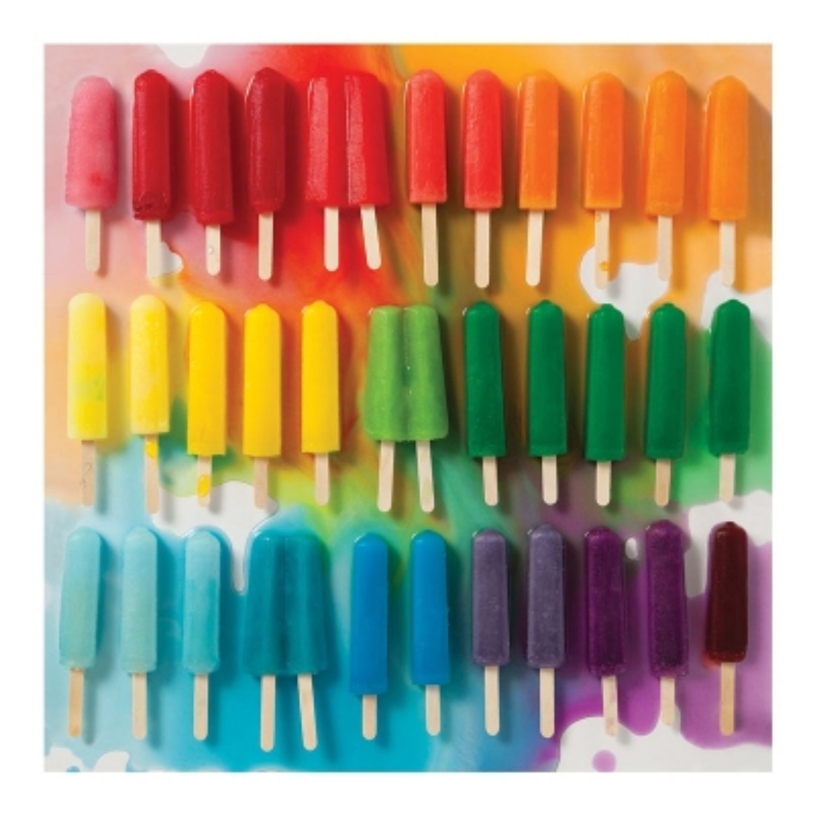 Picture of Rainbow Popsicles 500 piece puzzle