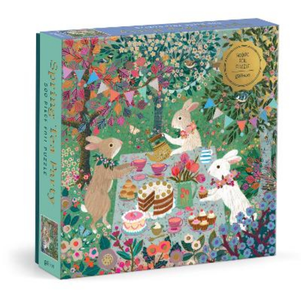 Picture of Spring Tea Party 500 Piece Foil Puzzle