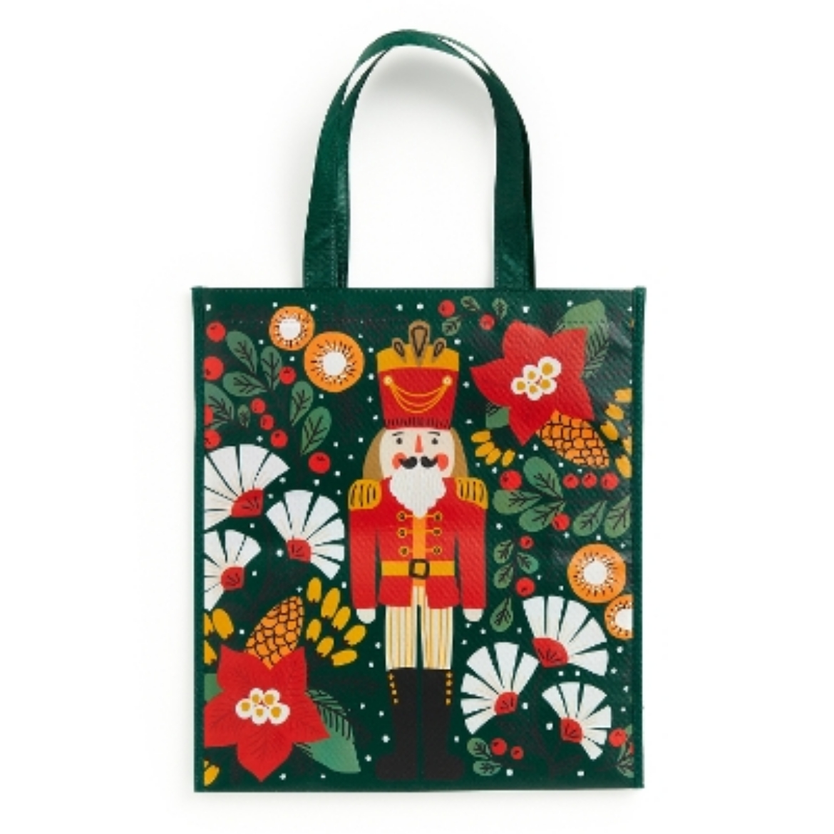 Picture of Merry Nutcracker Reusable Shopping Bag