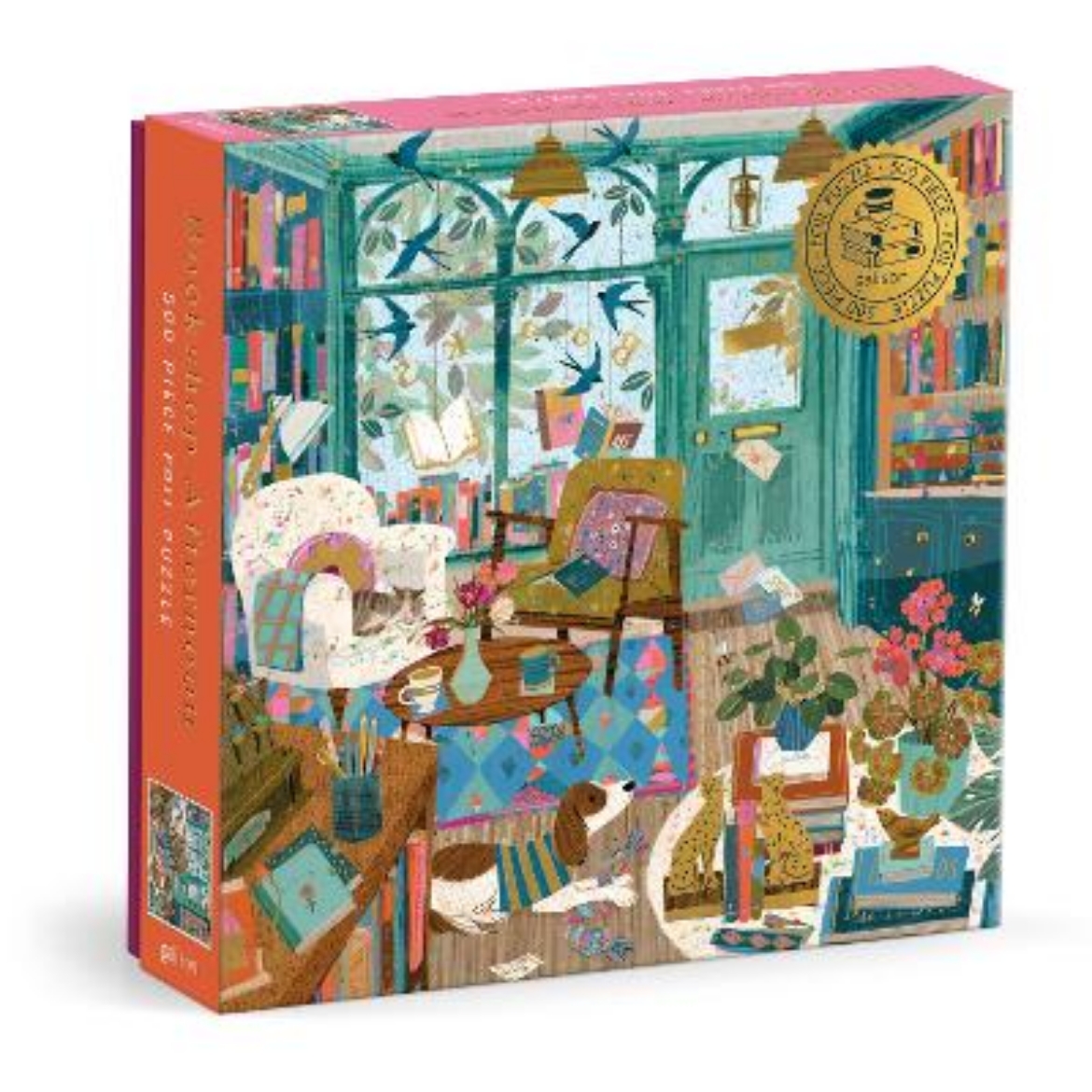 Picture of Bookshop Afternoon 500 Piece Foil Puzzle