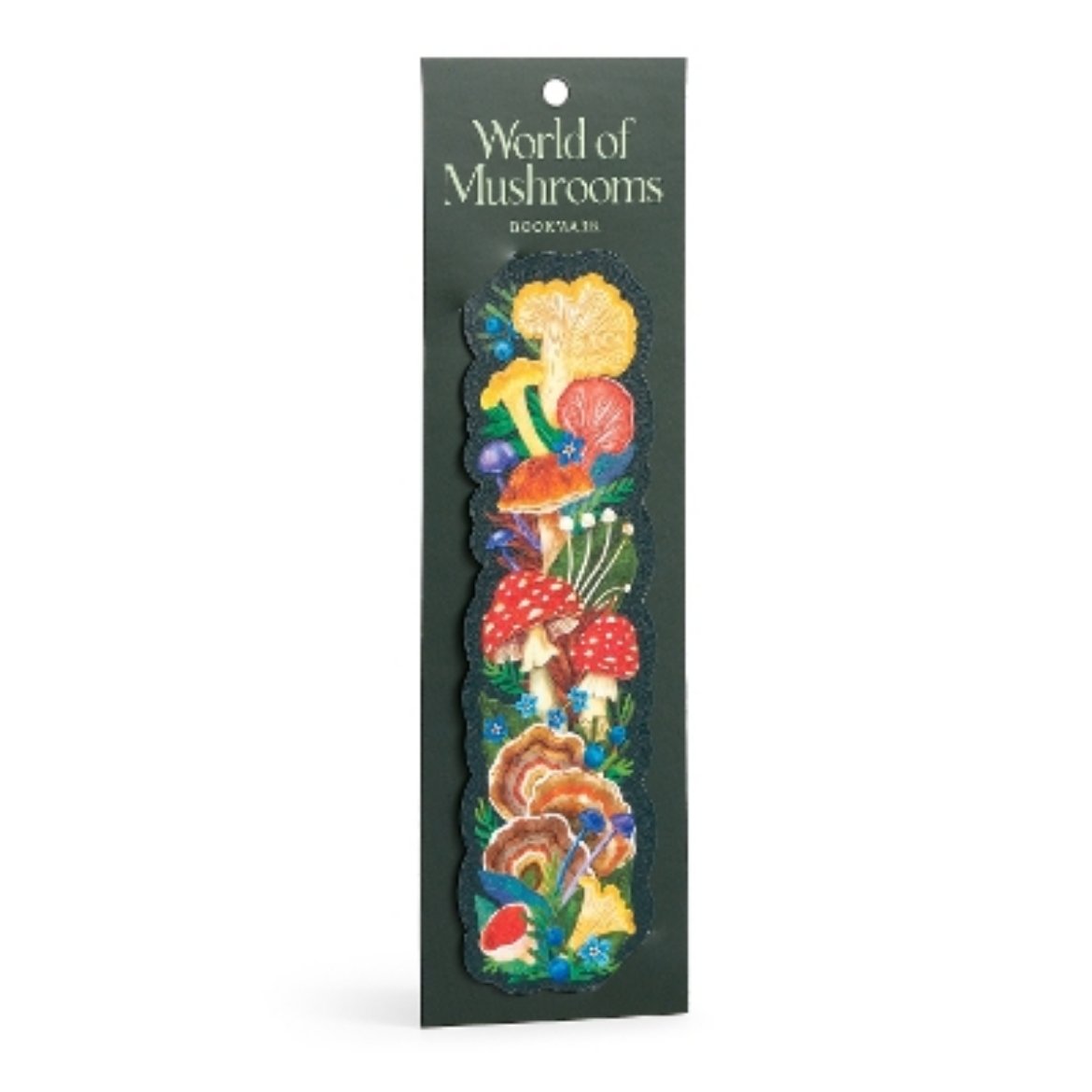 Picture of World of Mushrooms Paper Bookmark