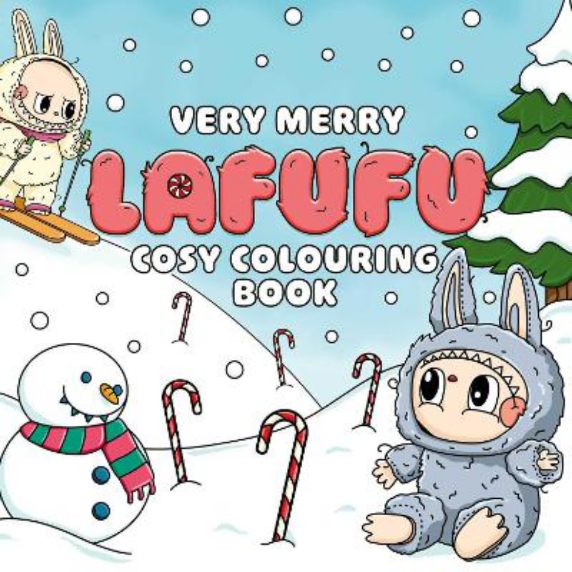 Picture of Very Merry Lafufu Cosy Colouring Book