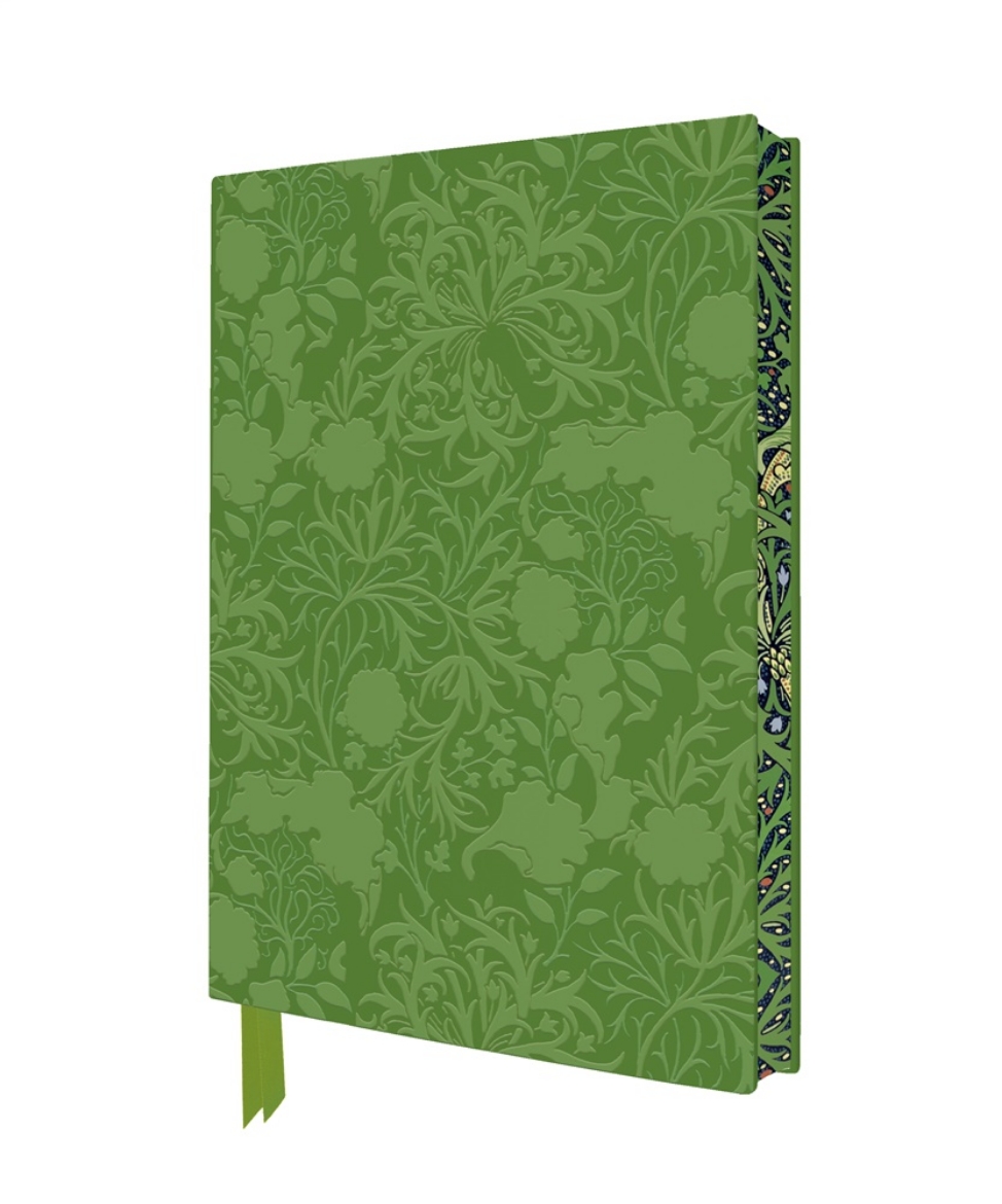 Picture of William Morris: Seaweed Artisan Art Notebook (Flame Tree Journals)