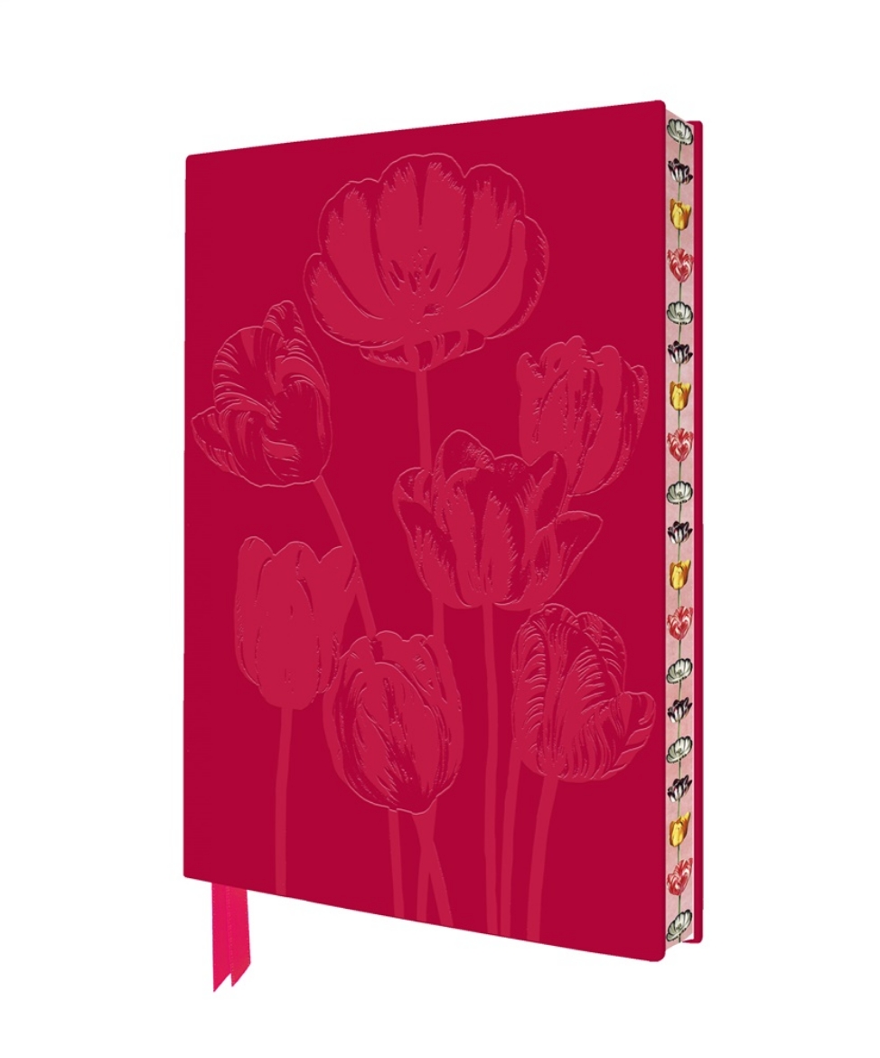 Picture of Temple of Flora: Tulips Artisan Art Notebook (Flame Tree Journals)