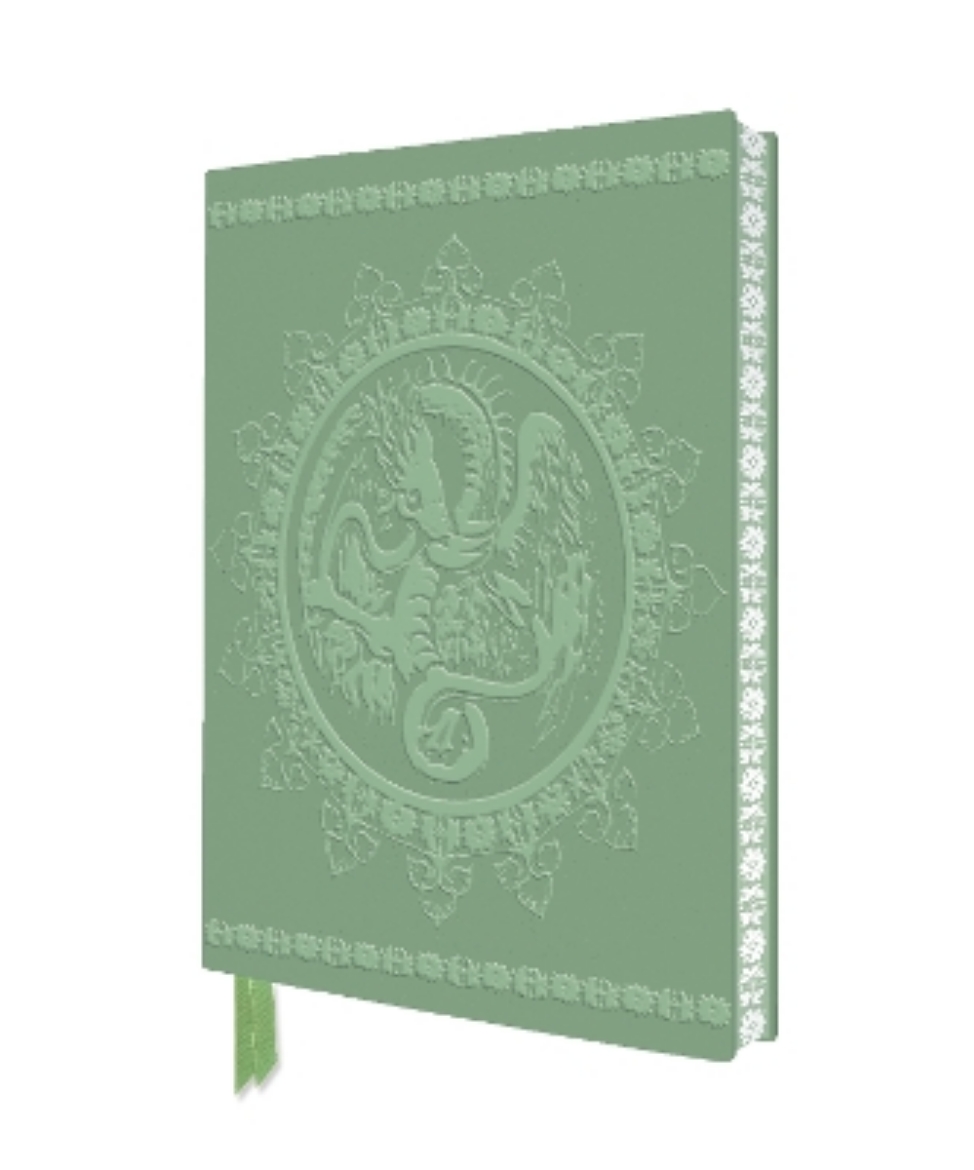 Picture of Royal Pavilion, Brighton: Entrance Hall Green Dragon Artisan Art Notebook (