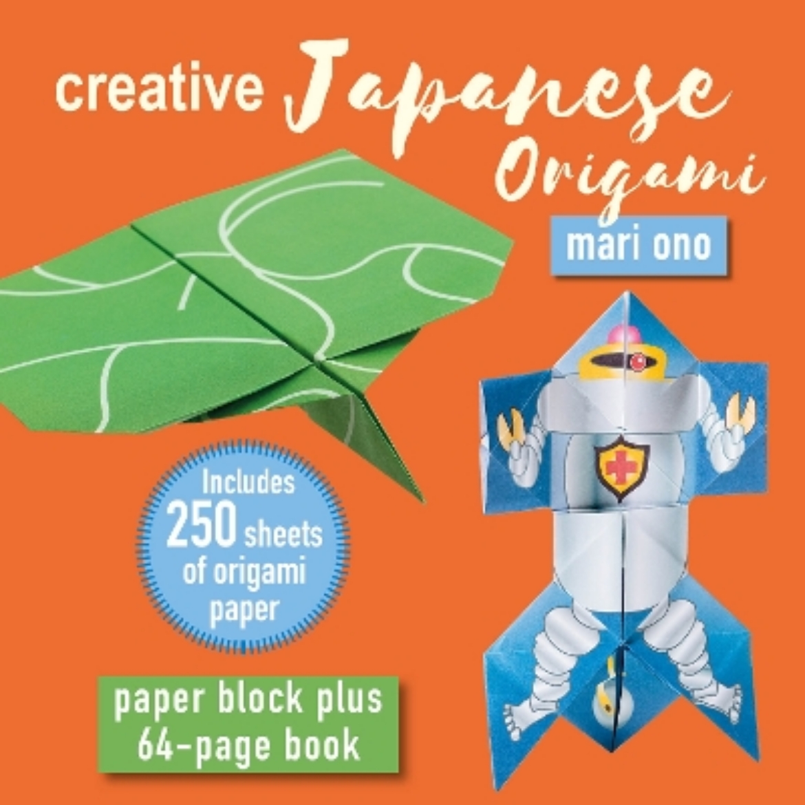 Picture of Creative Japanese Origami: Paper Block Plus 64-Page Book