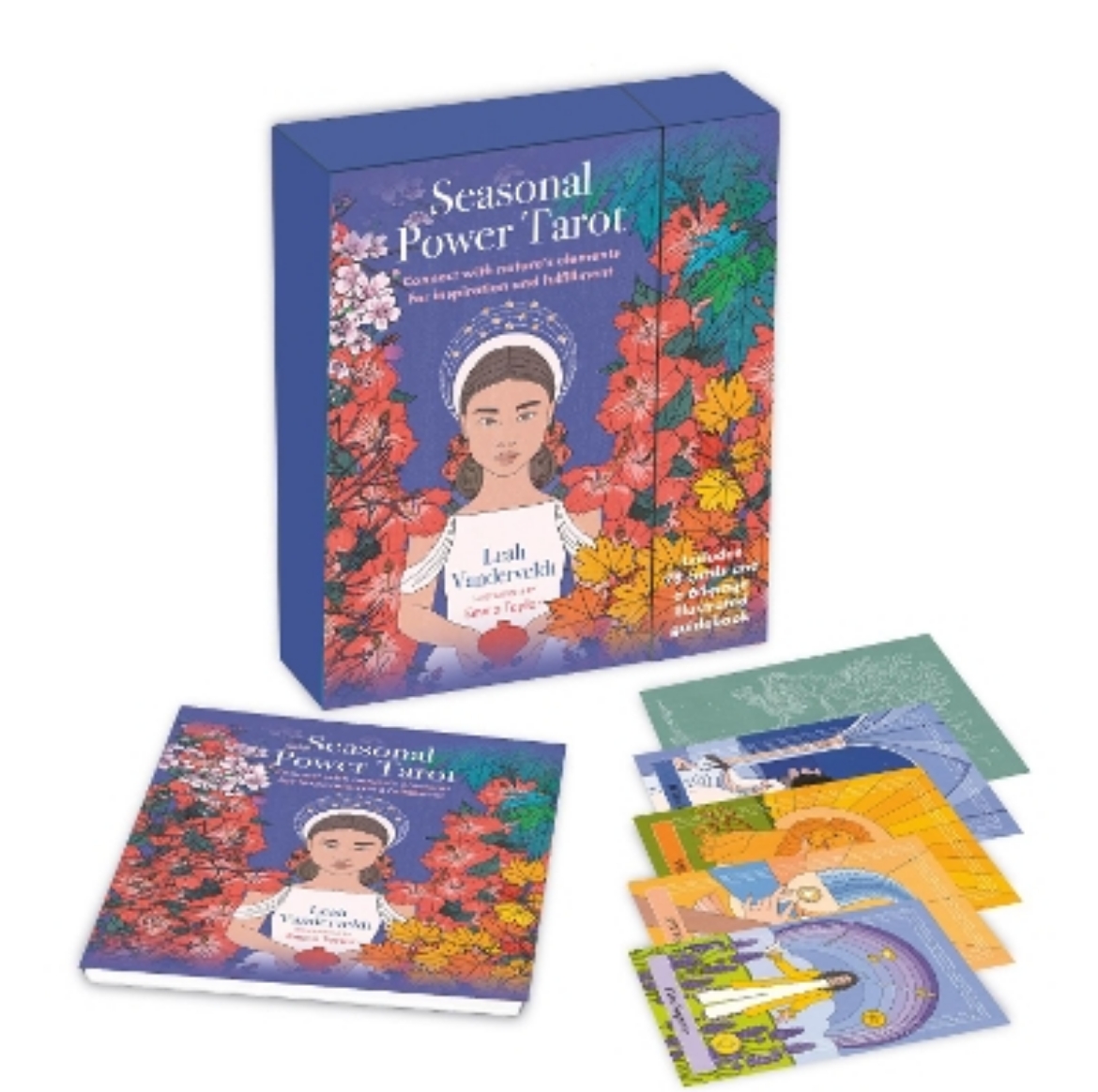 Picture of Seasonal Power Tarot: Includes a Full Deck of 78 Specially Commissioned Tarot Cards and a 64-Page Illustrated Book
