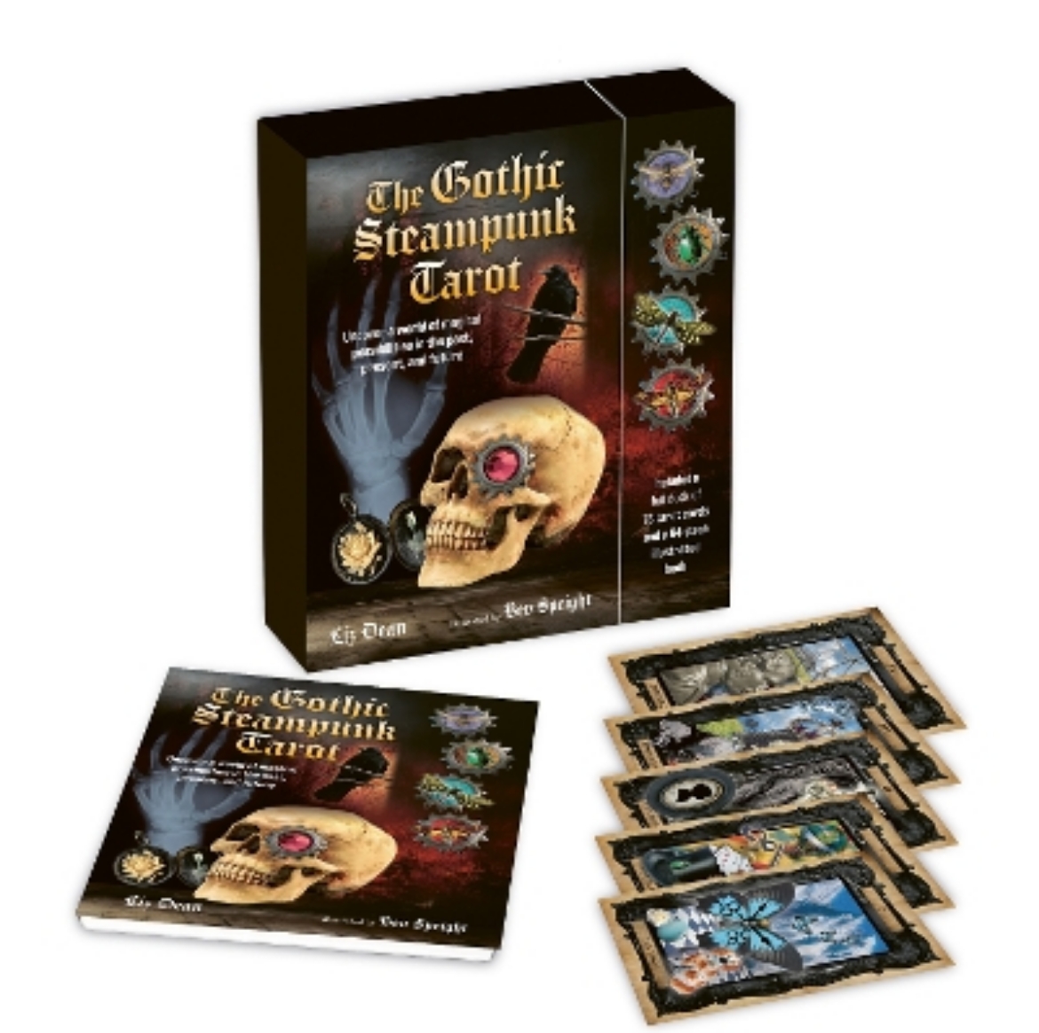 Picture of The Gothic Steampunk Tarot: Includes a Full Deck of 78 Tarot Cards and a 64-Page Illustrated Book