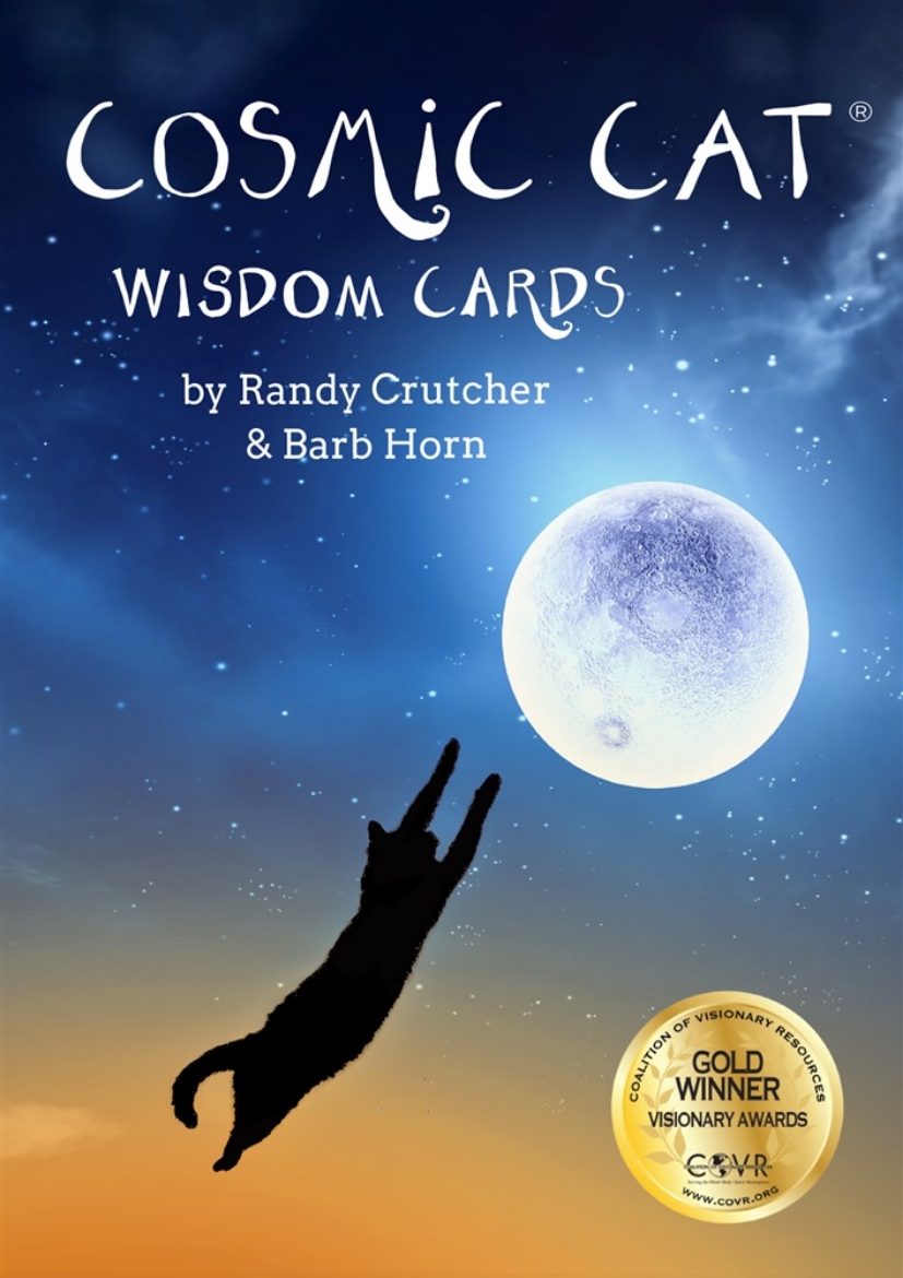 Picture of CosmicCat WisdomCards: Includes 60 Full-Color Cards with Guidebook