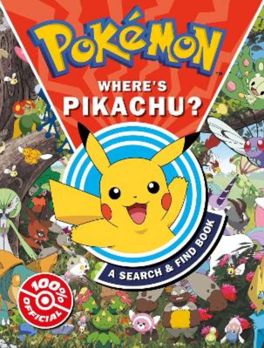 Picture of Pokemon Where's Pikachu? A search & find book