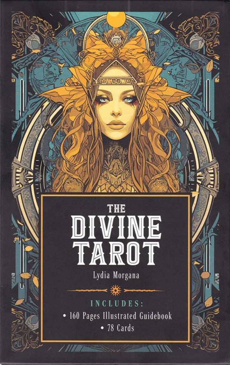 Picture of Divine Tarot box (cards & book)