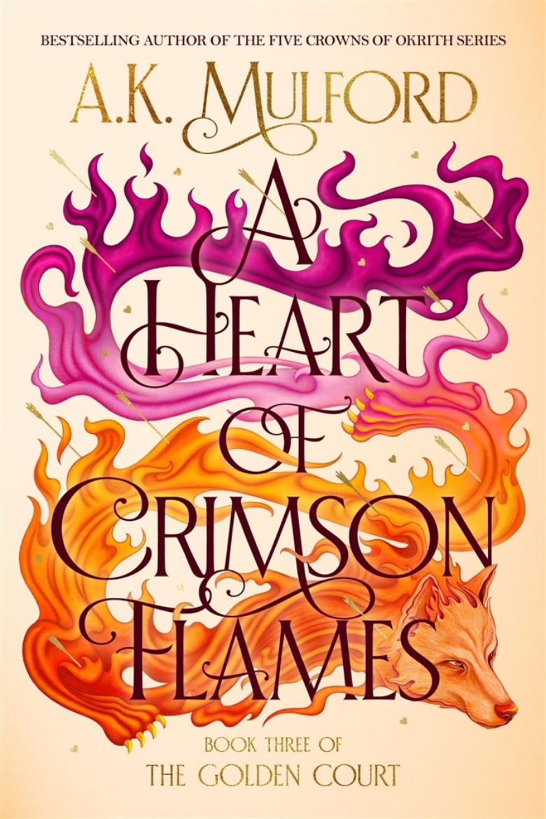 Picture of A Heart of Crimson Flames: A Novel
