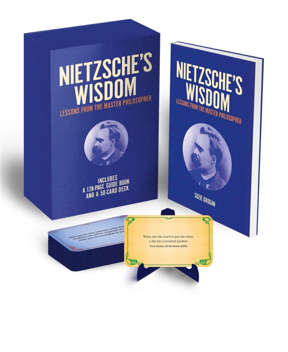 Picture of Nietzsche's Wisdom Book & Card Deck: Includes 128-page guide book and a 50-card deck