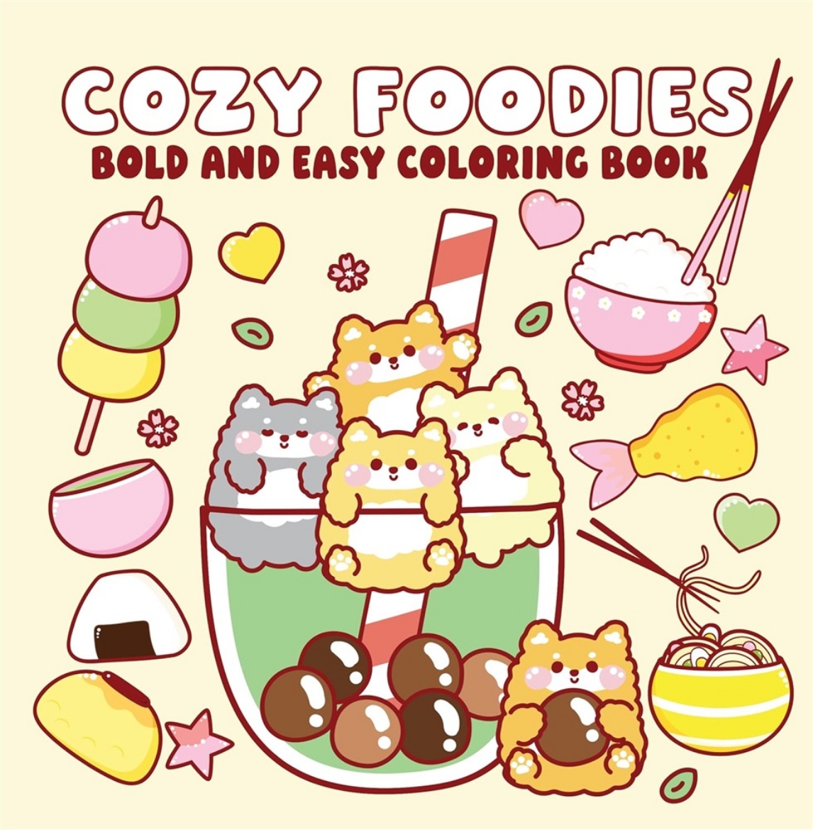 Picture of Cozy Foodies Bold and Easy Coloring Book