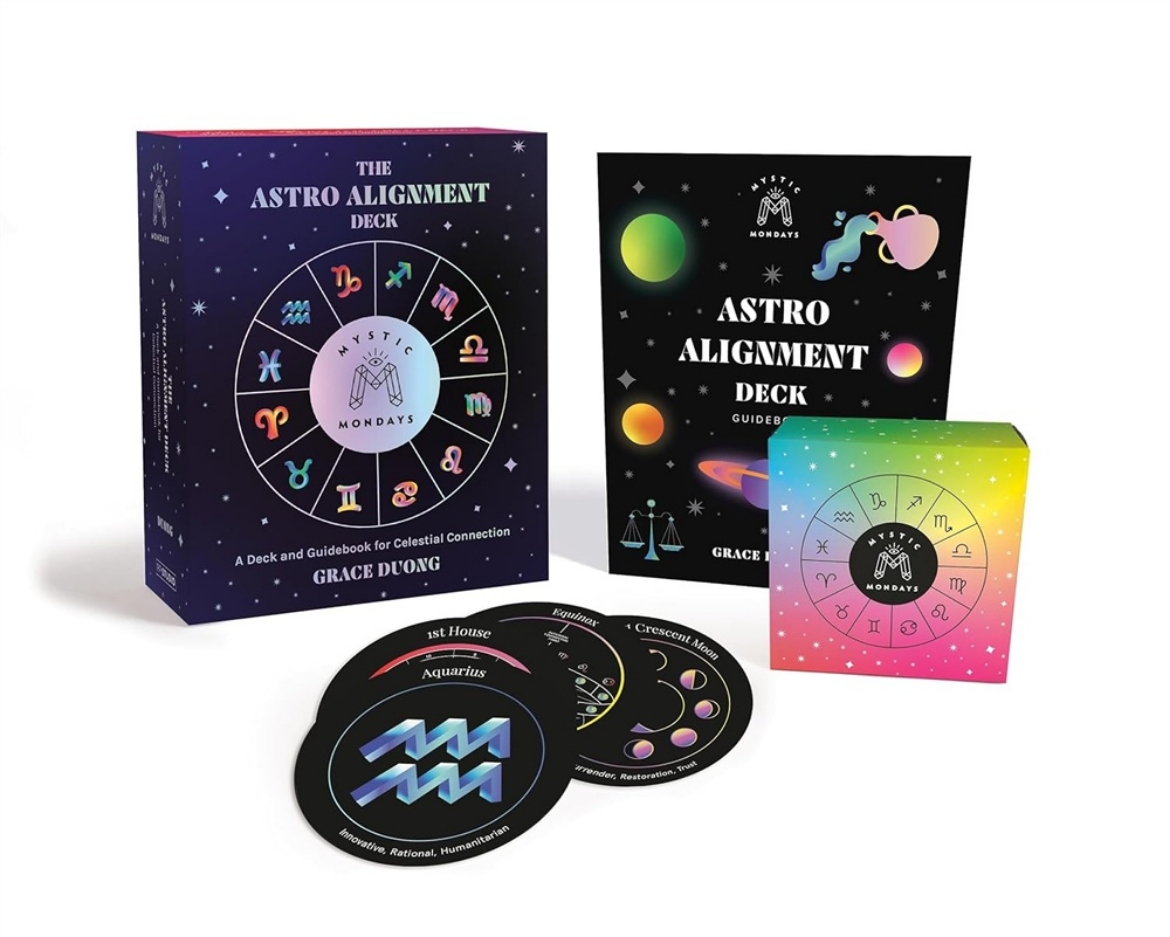 Picture of Mystic Mondays: The Astro Alignment Deck: A Deck and Guidebook for Celestial Connection