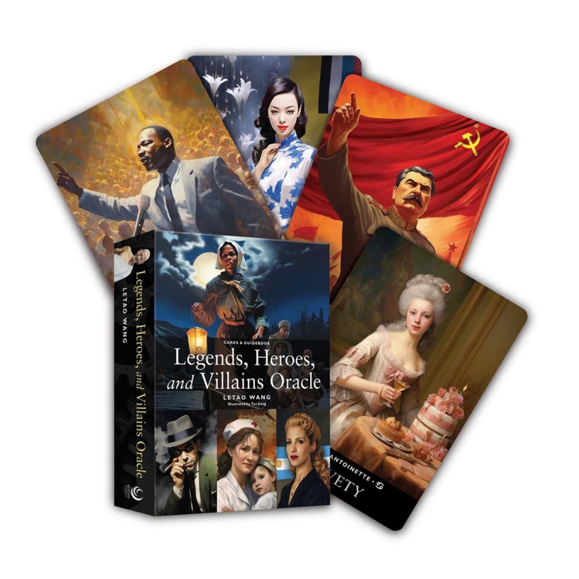 Picture of Legends, Heroes, and Villains Oracle: A 36-Card Deck and Guidebook
