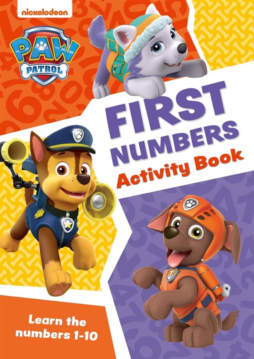 Picture of Paw Patrol – PAW Patrol First Numbers Activity Book: Get set for school!