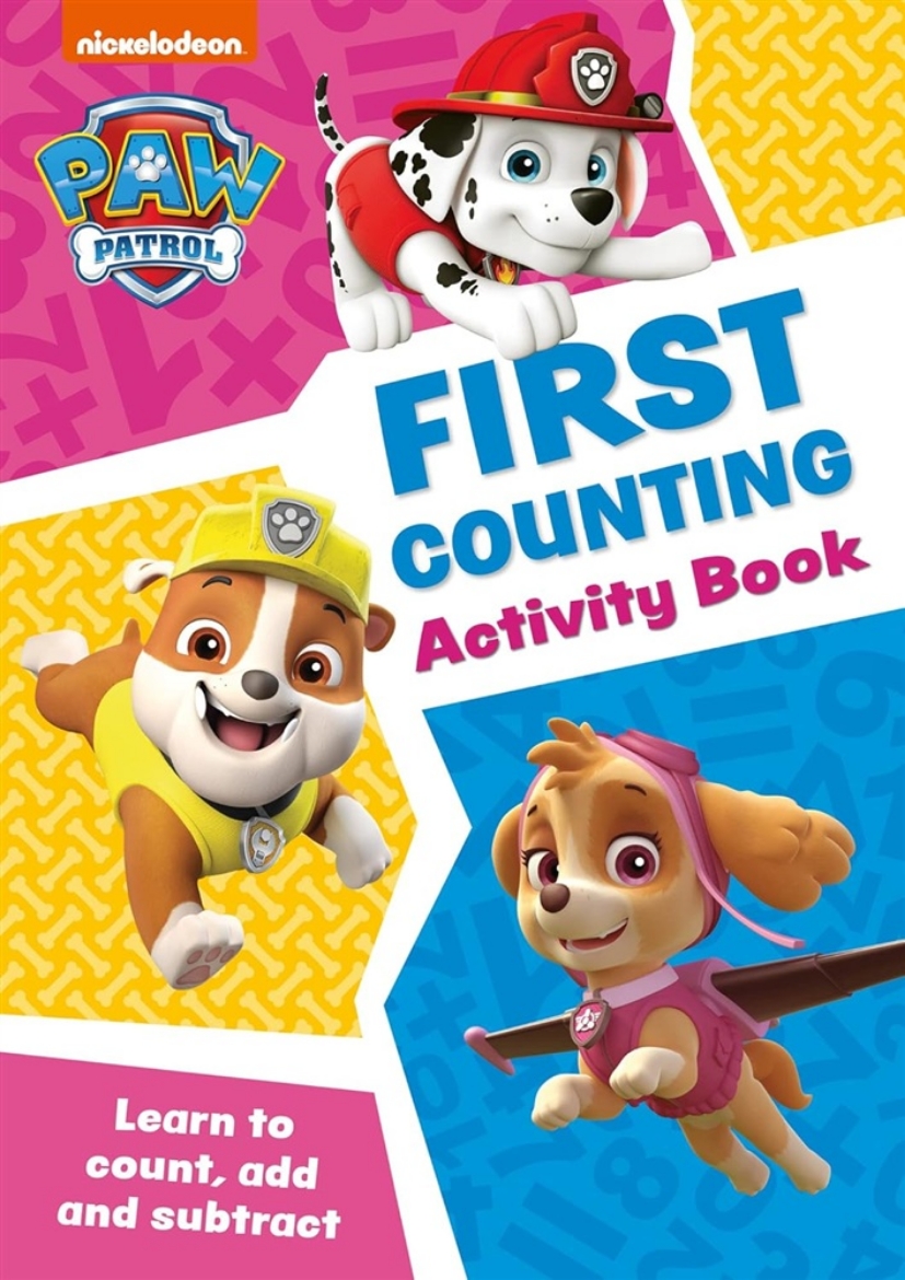 Picture of Paw Patrol – PAW Patrol First Counting Activity Book: Get set for school!