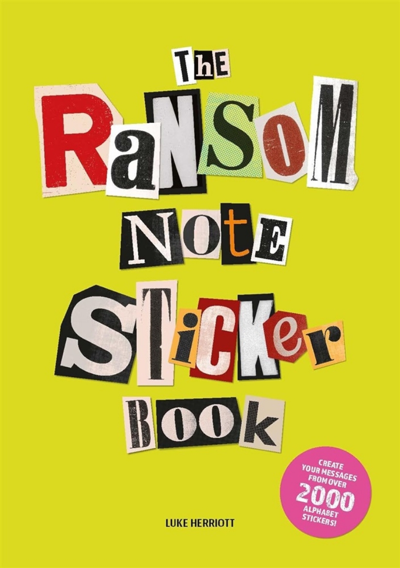 Picture of The Ransom Note Sticker Book