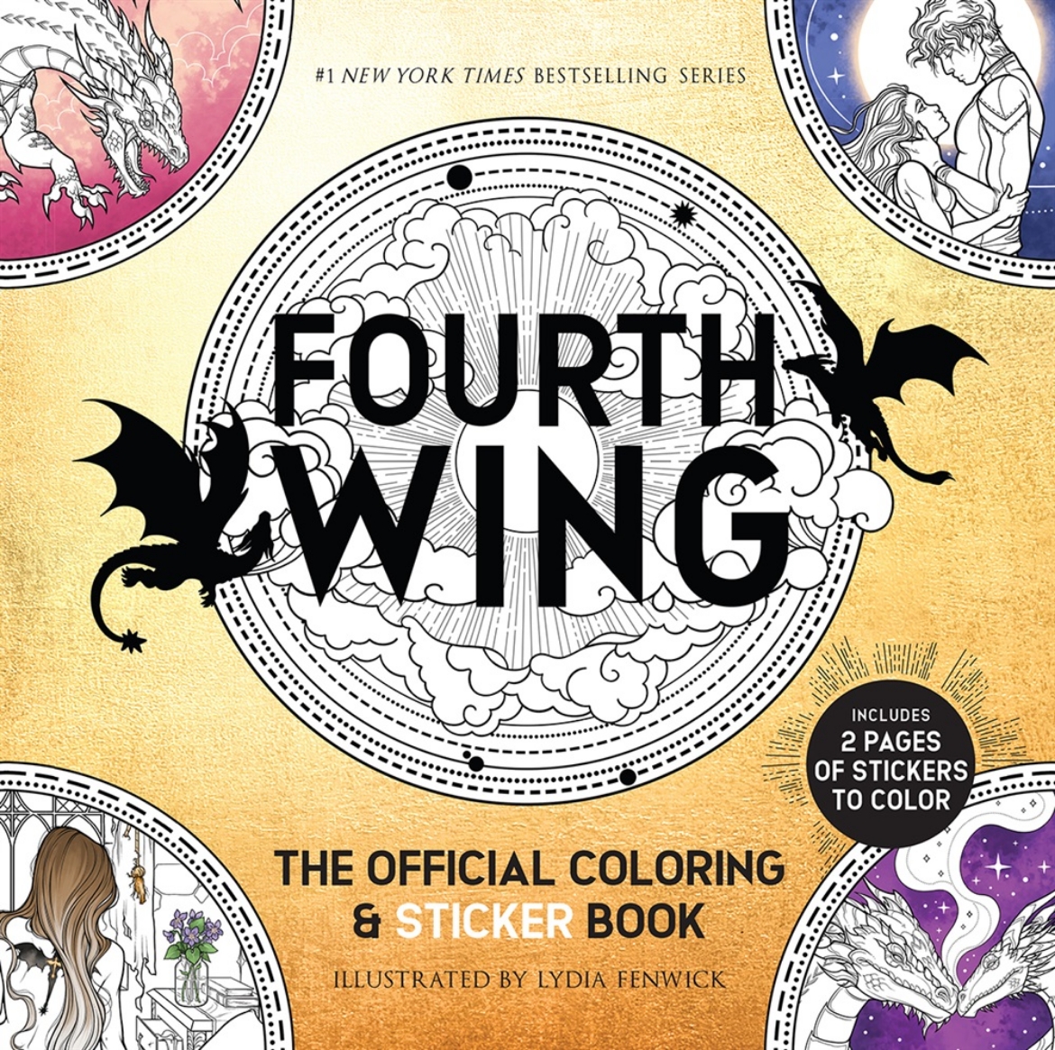 Picture of Fourth Wing: The Official Coloring & Sticker Book