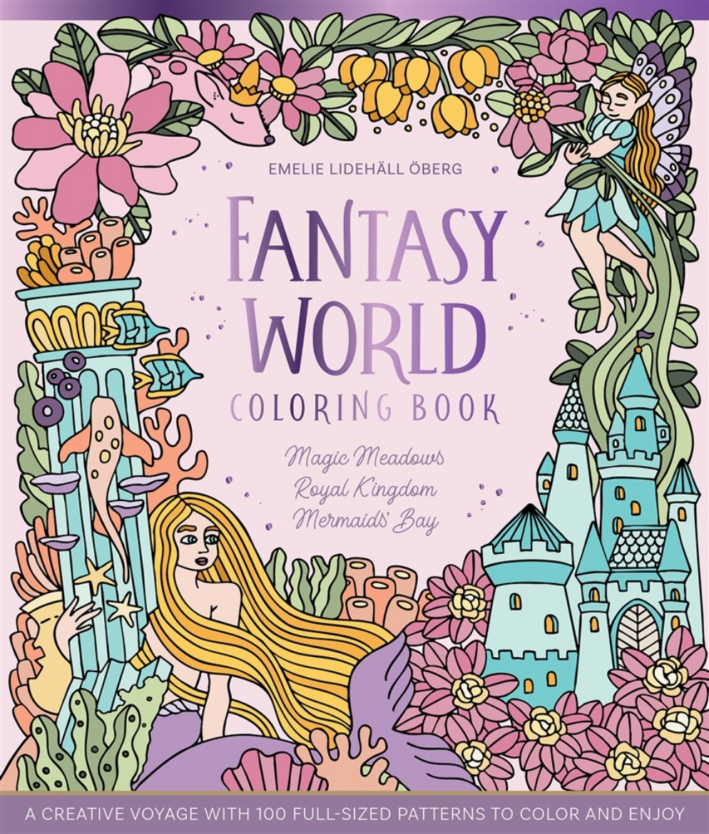 Picture of Fantasy World Coloring Book