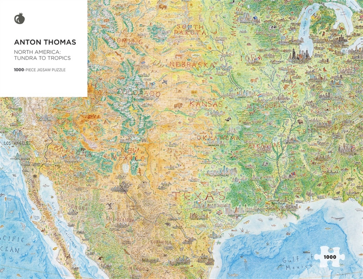 Picture of Anton Thomas: North America: Tundra to Tropics 1000-Piece Jigsaw Puzzle