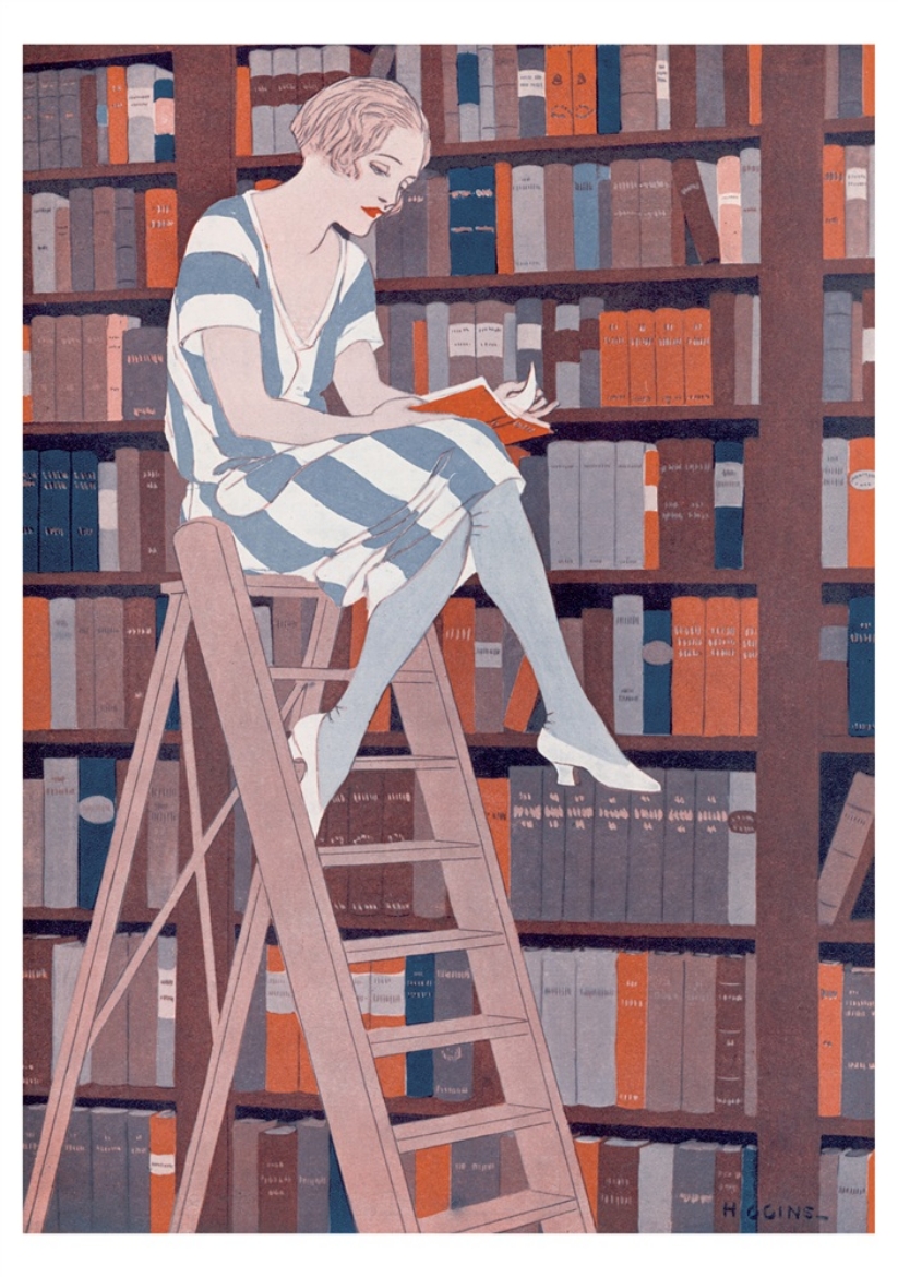 Picture of Reginald Higgins: The Blue Stocking Notecard