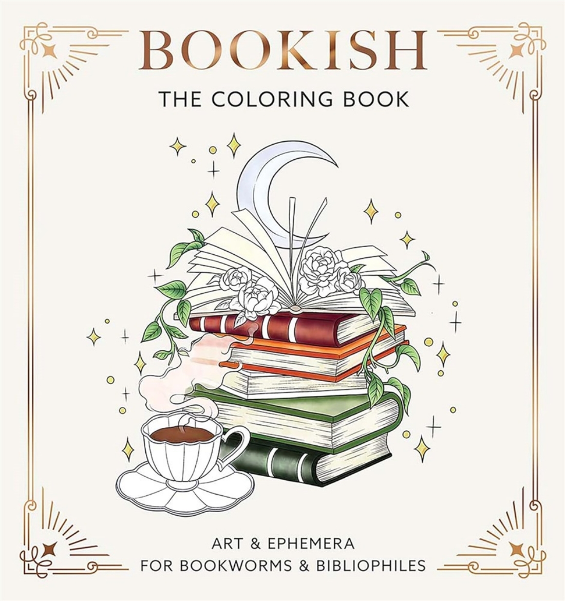 Picture of Bookish: The Coloring Book (Art & Ephemera for Bookworms & Bibliophiles)