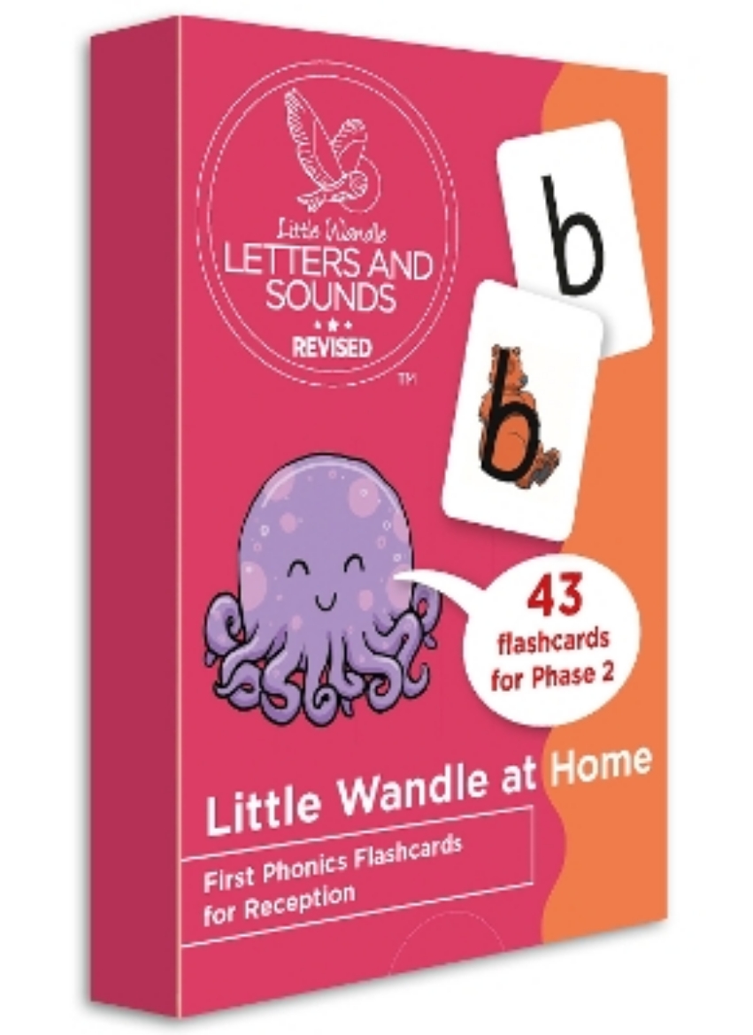 Picture of Little Wandle at Home First Phonics Flashcards for Reception (Big Cat Phonics for Little Wandle Letters and Sounds Revised)