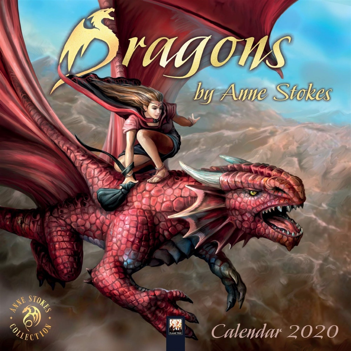 Picture of Dragons by Anne Stokes Wall Calendar 2020 (Art Calendar)