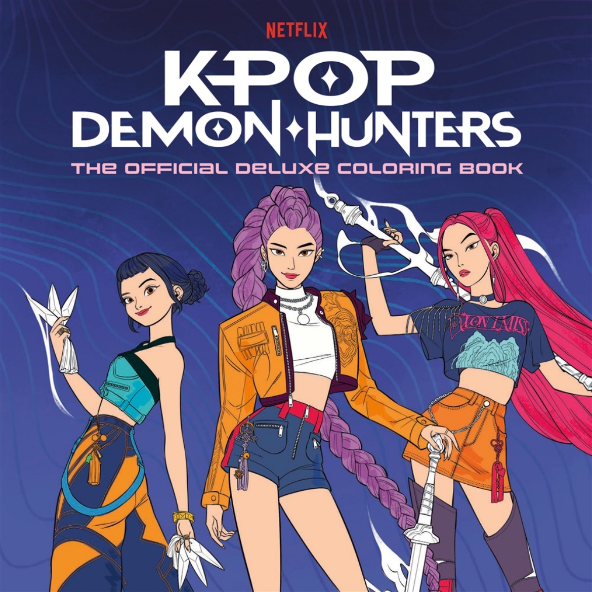Picture of KPop Demon Hunters: The Official Deluxe Coloring Book