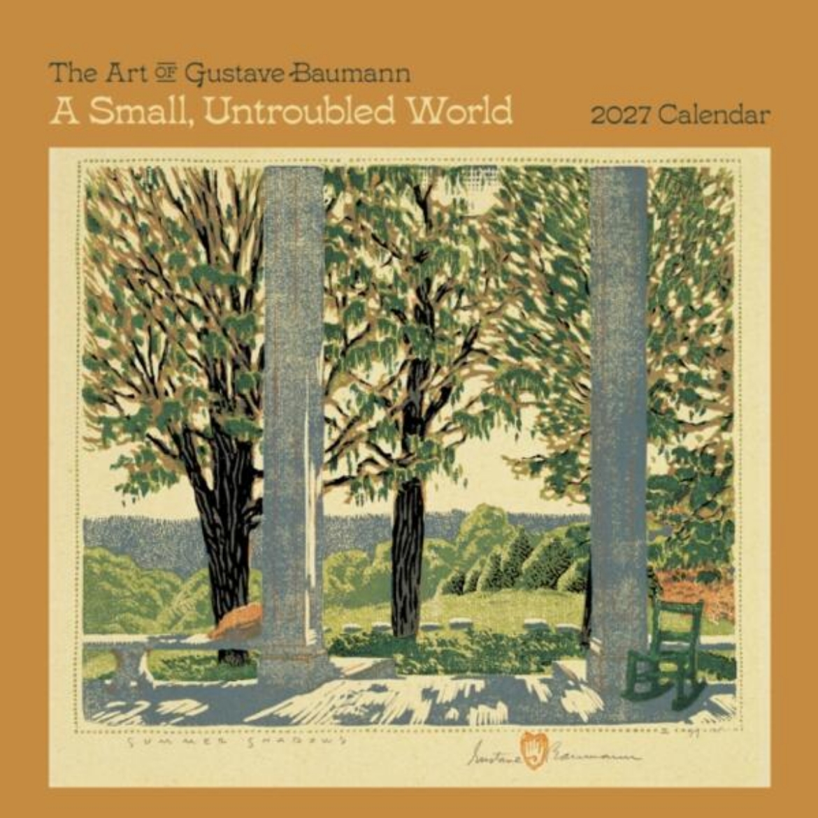 Picture of A Small, Untroubled World: The Art of Gustave Baumann : 2027 Wall Calendar