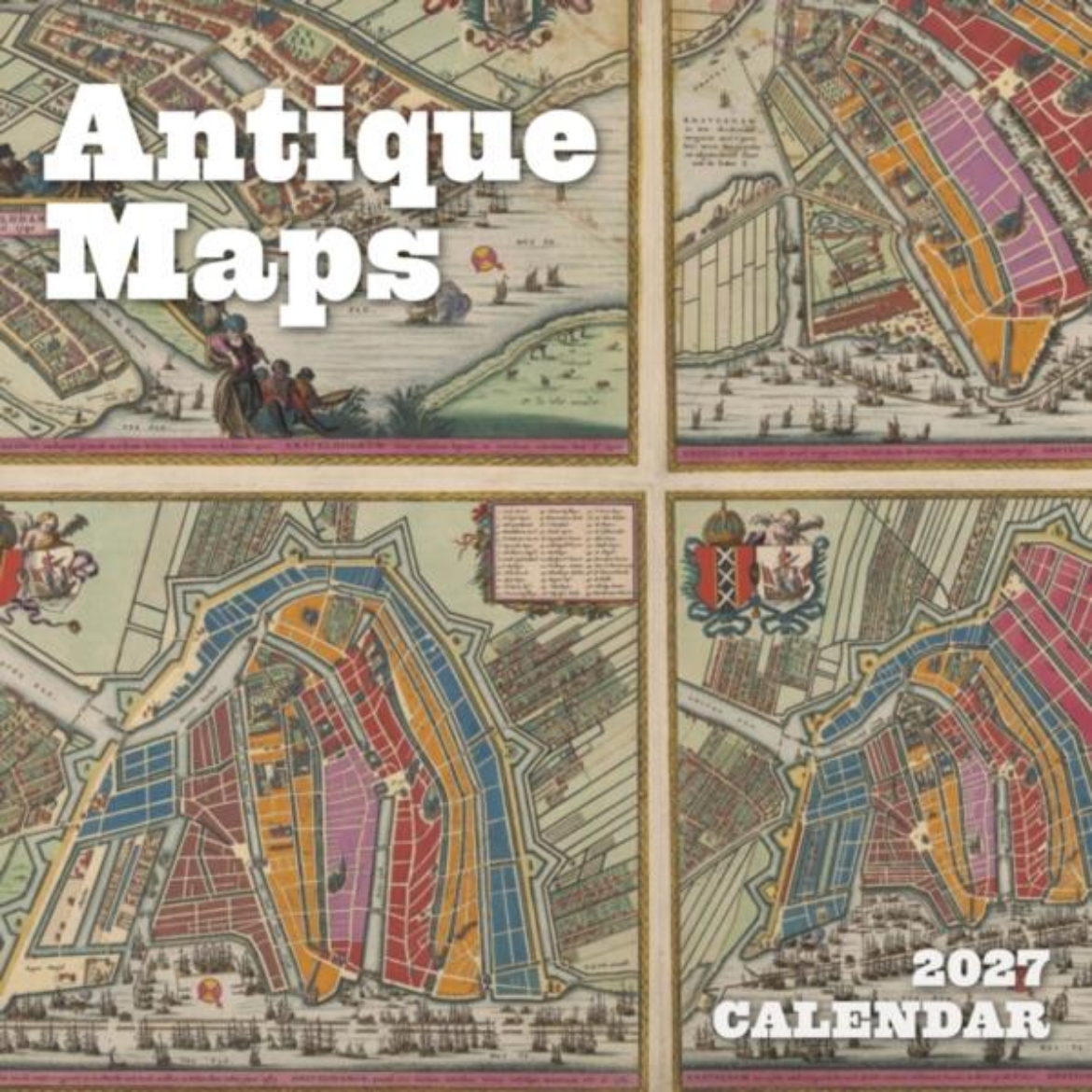 Picture of Antique Maps : 2027 Wall Calendar