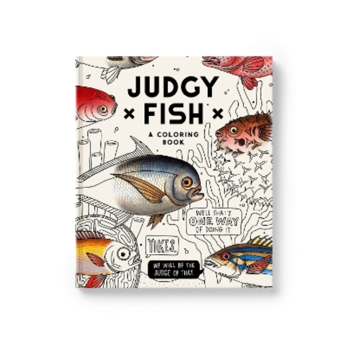 Picture of Judgy Fish Coloring Book
