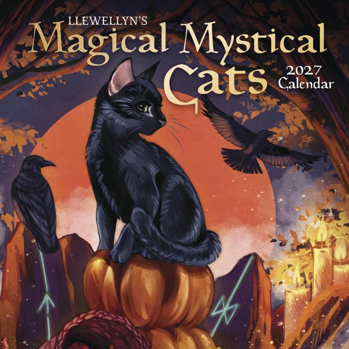 Picture of Llewellyn's 2027 Magical Mystical Cats Calendar
